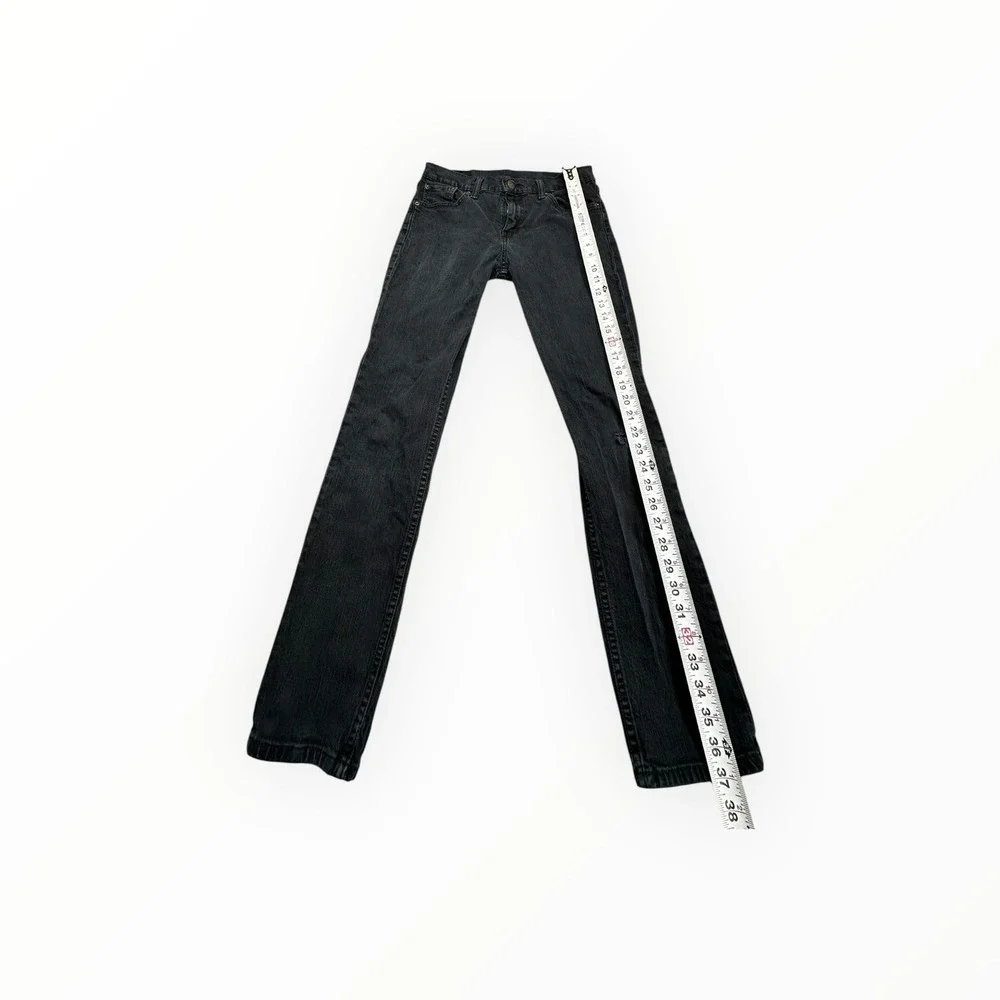 Levis 511 Slim Fit Jeans Mens 30x30 Faded Black Denim Pants‎ 04511-4406